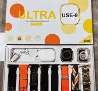 10 in 1 Ultra Smart Watch – Bluetooth Calling + 10 Straps