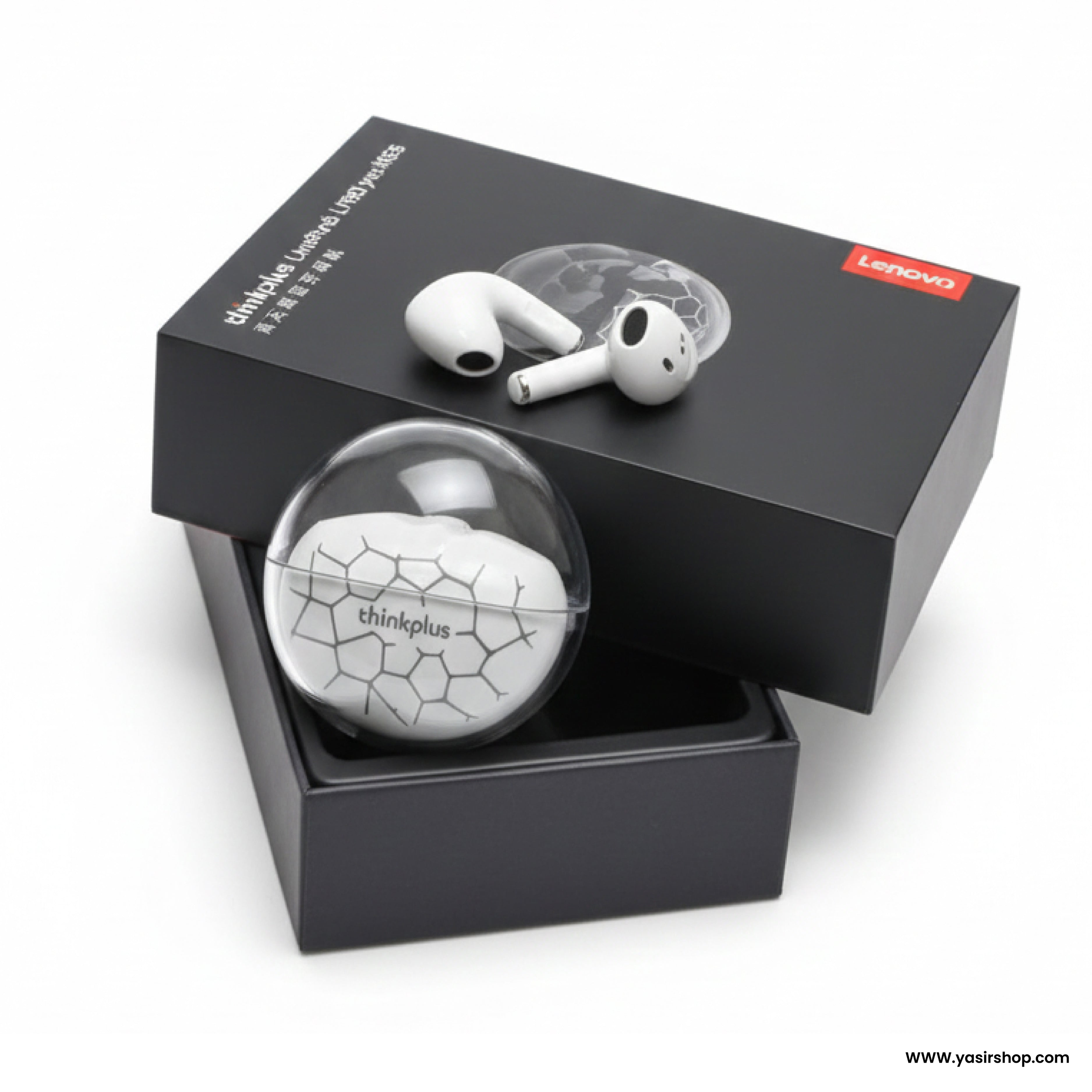 Lenovo ThinkPlus TWS Earbuds Price in Pakistan | Original Wireless Earbuds with Cracked Design Case & Clear Sound